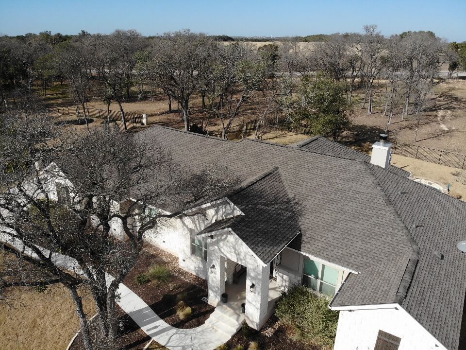 A&W Texas roofing company project in Liberty Hill.